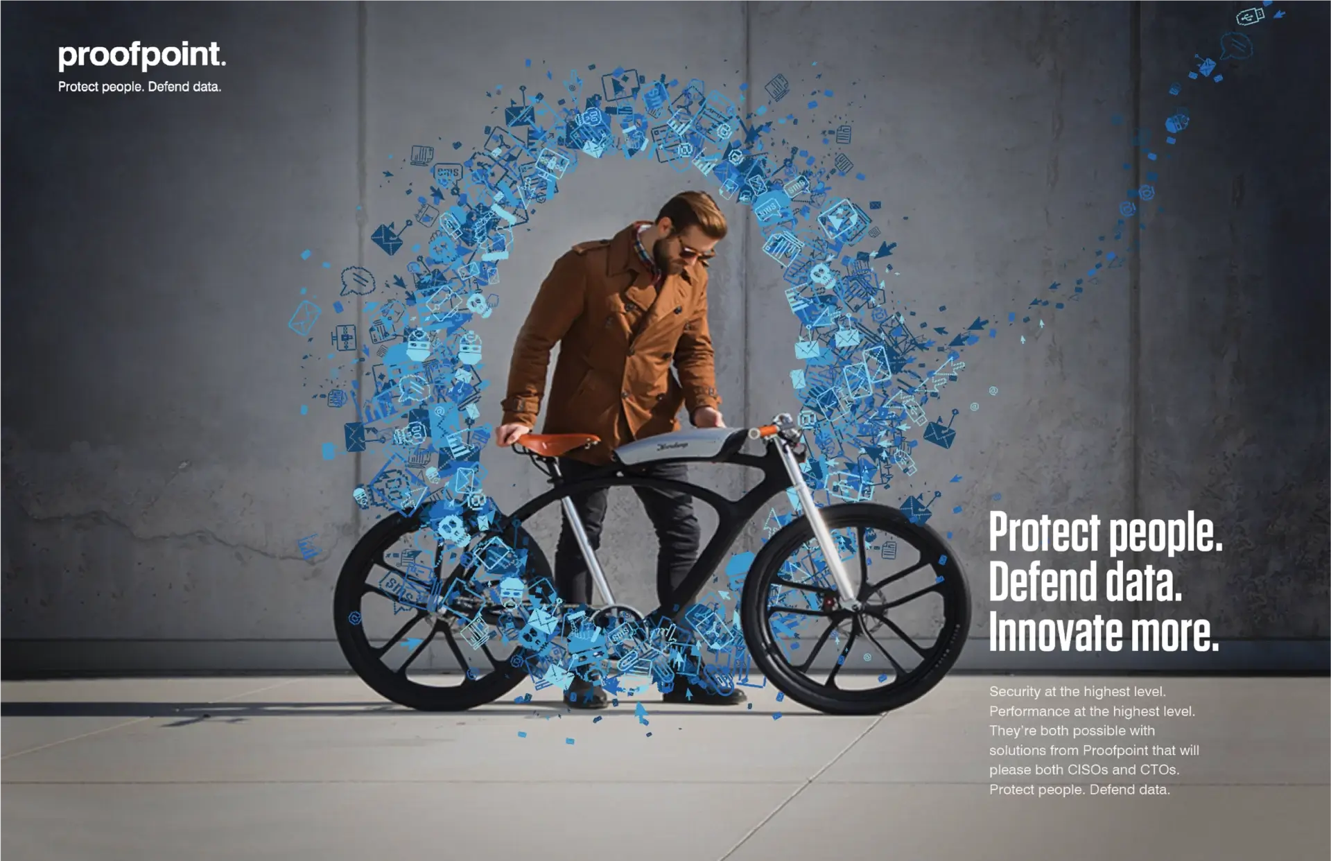 Man with a Bicycle